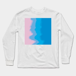 Pink & Blue Dancing & Playing Long Sleeve T-Shirt